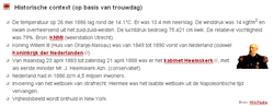 Historische feiten