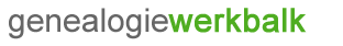 Logo Genealogie Werkbalk