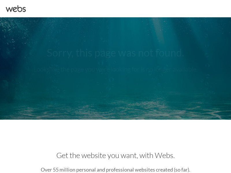 Screenshot van website