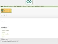 Screenshot van website