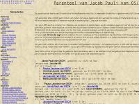 Screenshot van website