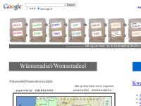 Screenshot van website
