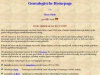 Screenshot van website