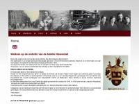 Screenshot van website