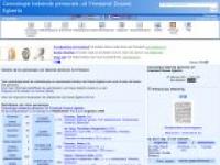 Screenshot van website