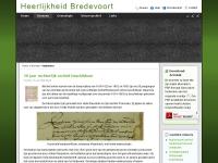 Screenshot van website