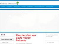 Screenshot van website