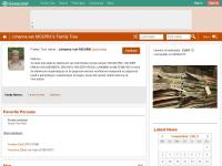 Screenshot van website
