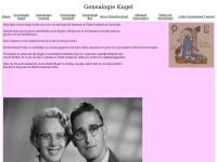 Screenshot van website