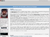 Screenshot van website