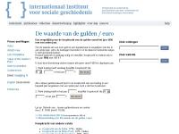 Screenshot van website