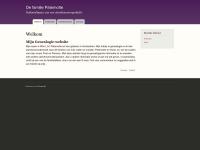 Screenshot van website