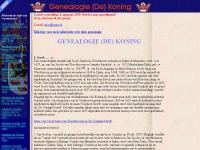 Screenshot van website