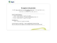 Screenshot van website