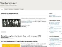 Screenshot van website