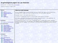 Screenshot van website
