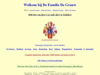 Screenshot van website