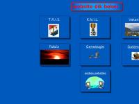 Screenshot van website