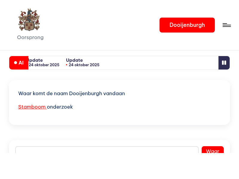 Screenshot van website