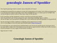 Screenshot van website