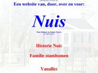 Screenshot van website