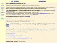Screenshot van website