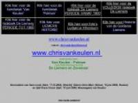 Screenshot van website