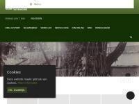 Screenshot van website