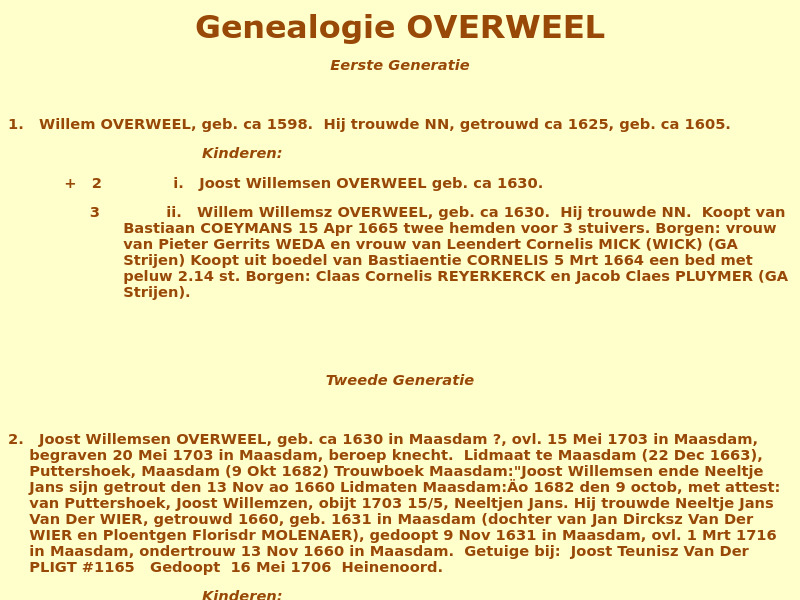 Screenshot van website