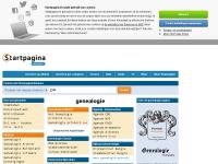 Screenshot van website