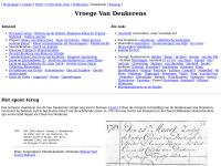 Screenshot van website