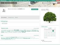 Screenshot van website