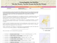 Screenshot van website