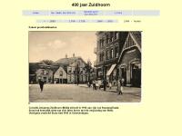 Screenshot van website