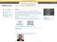 Screenshot van website